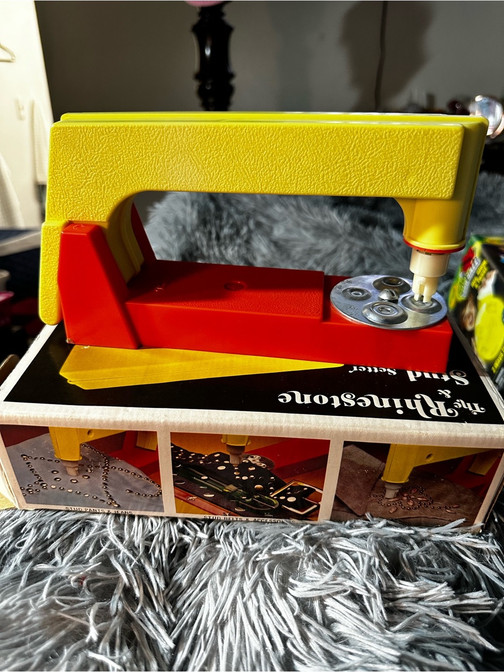 Vintage 1974 Ronco Rhinestone & Stud Setter kit-collectibles
